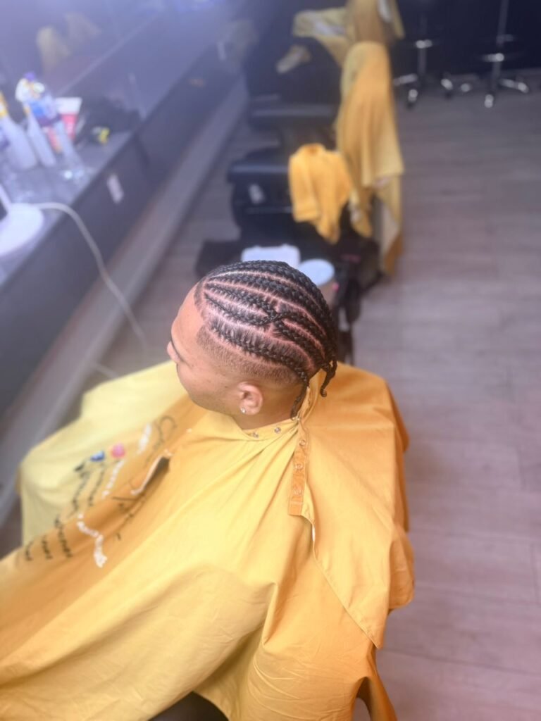 cornrow hairstyle