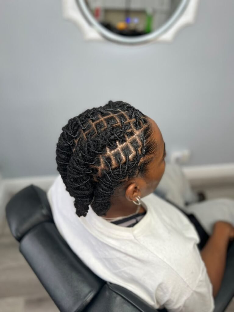 Locs retwist and style bring out the beauty of your locs